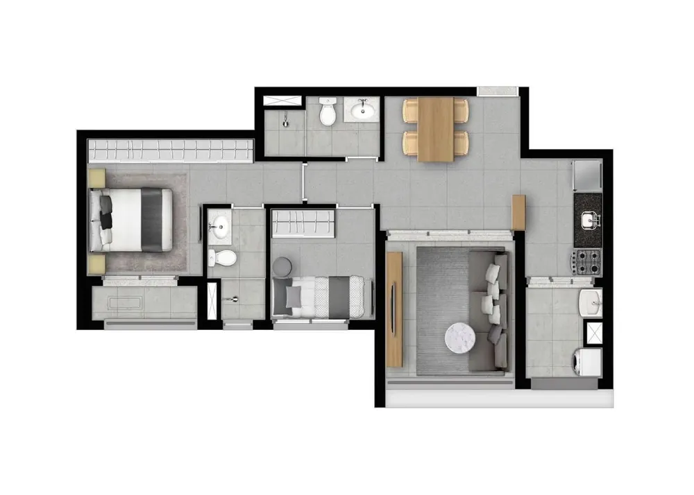 Apartamento, 3 quartos, 2590 m² - Foto 9