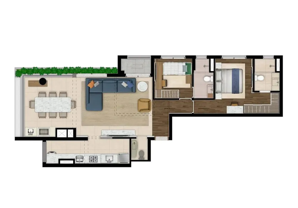 Apartamento, 3 quartos, 2590 m² - Foto 12