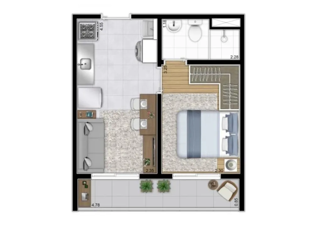 Casa, 2 quartos, 2743 m² - Foto 6