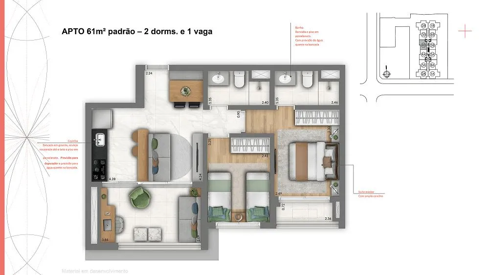 Apartamento, 3 quartos, 26143 m² - Foto 9