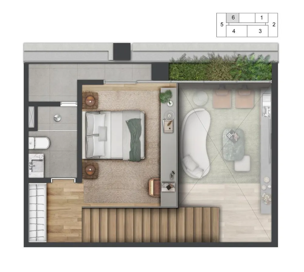 Apartamento, 2 quartos, 34152 m² - Foto 7
