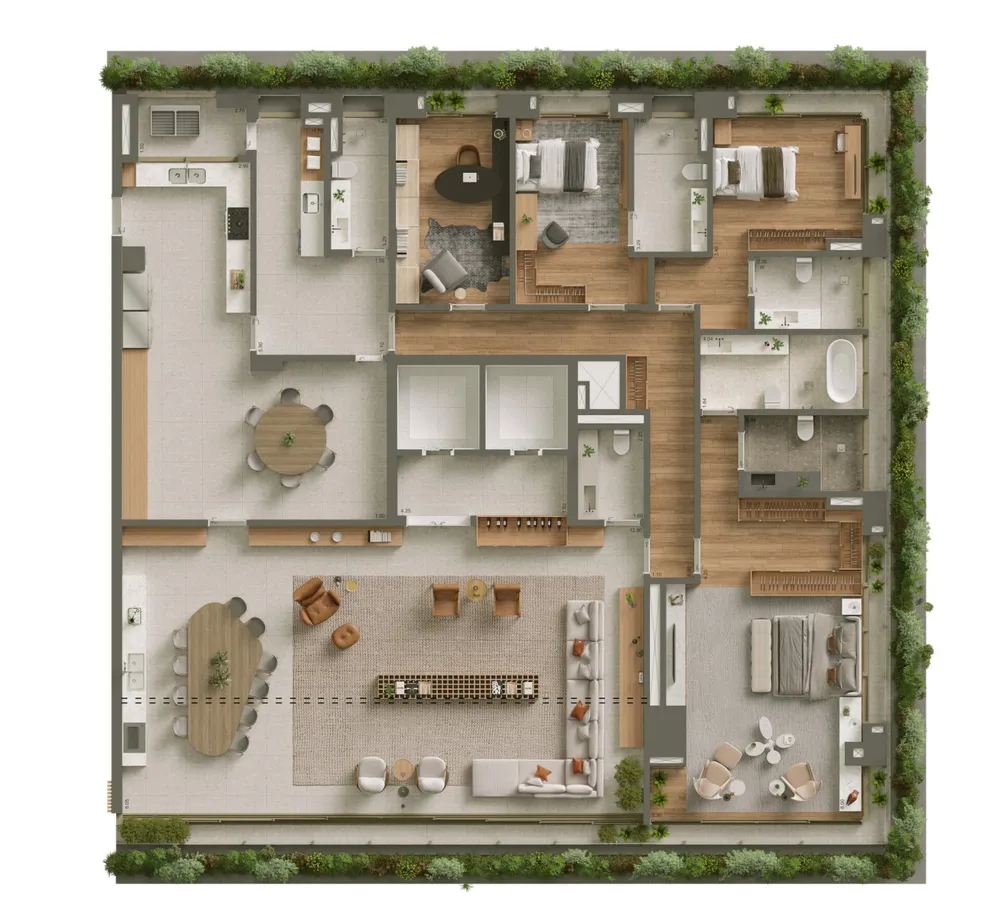 Apartamento, 4 quartos, 3731184 m² - Foto 7