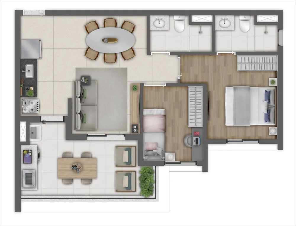 Apartamento, 3 quartos, 5769 m² - Foto 12