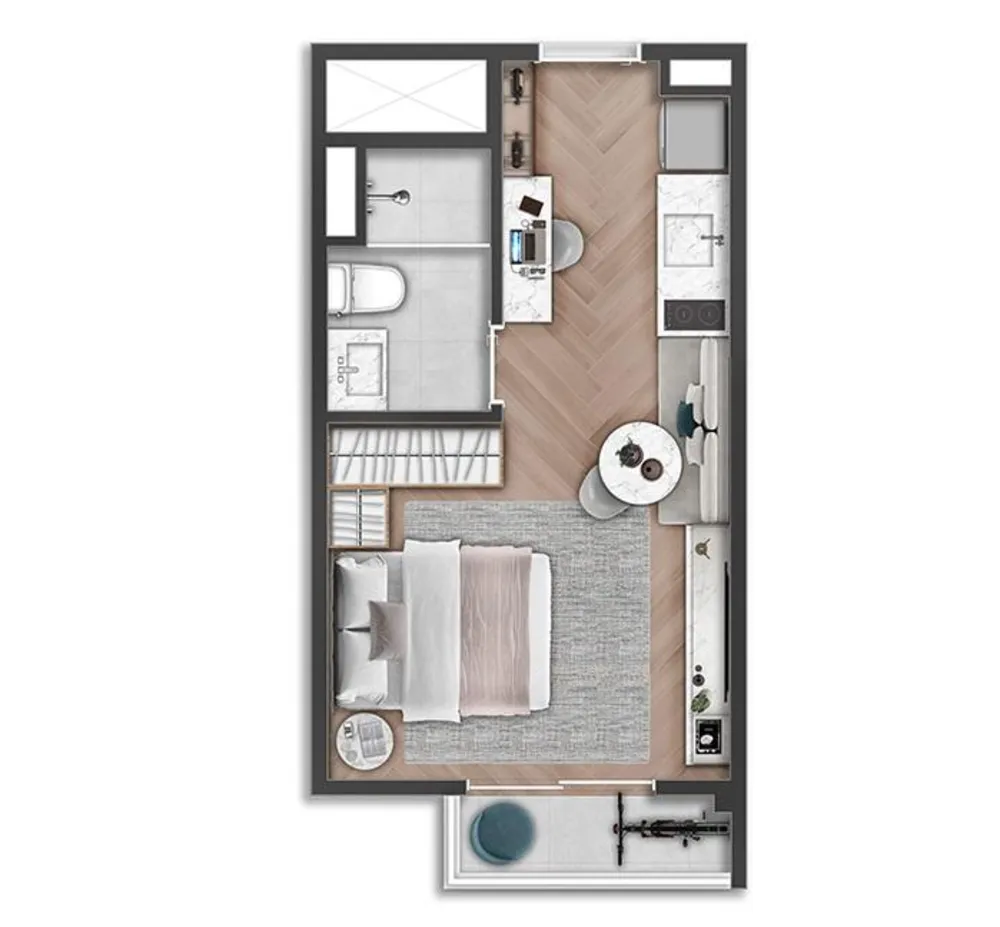 Casa, 2 quartos, 2436 m² - Foto 6