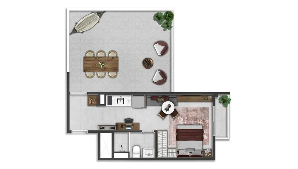 Casa, 2 quartos, 2436 m² - Foto 7