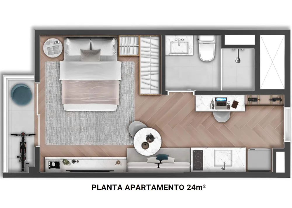 Casa, 2 quartos, 2436 m² - Foto 8