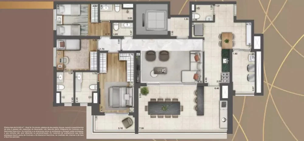 Apartamento, 4 quartos, 86164 m² - Foto 12