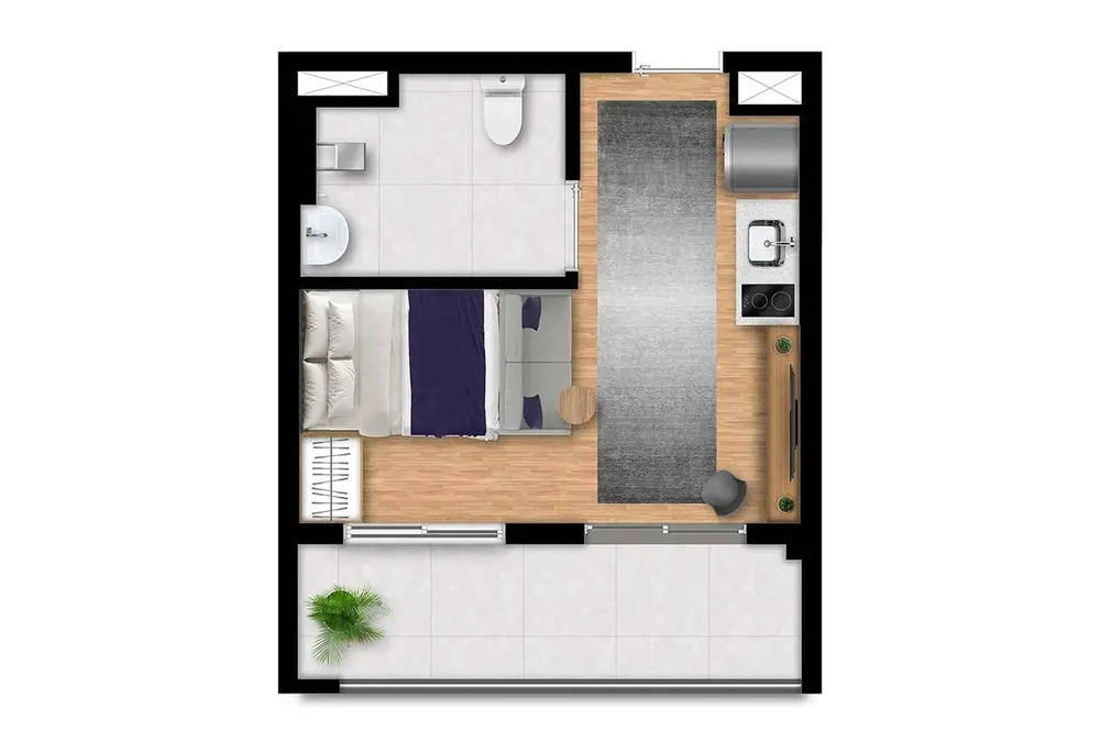 Apartamento, 2 quartos, 2770 m² - Foto 7