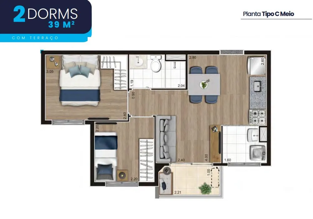 Apartamento, 3 quartos, 3976 m² - Foto 7