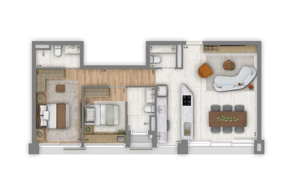Apartamento, 3 quartos, 30127 m² - Foto 5