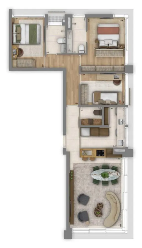 Apartamento, 3 quartos, 30127 m² - Foto 12