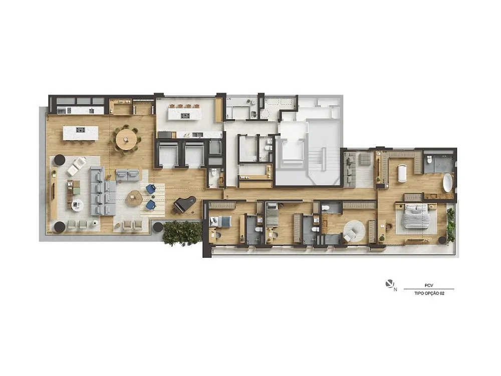 Apartamento, 4 quartos, 362688 m² - Foto 8
