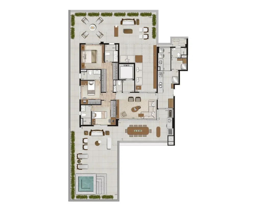Apartamento, 3 quartos, 150290 m² - Foto 7