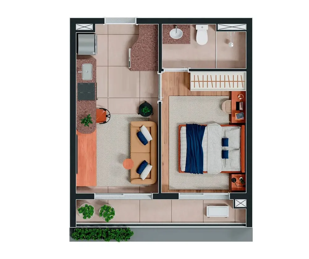 Apartamento, 2 quartos, 2439 m² - Foto 8