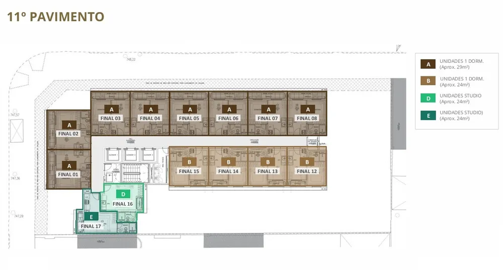 Apartamento, 1 quarto, 2429 m² - Foto 8