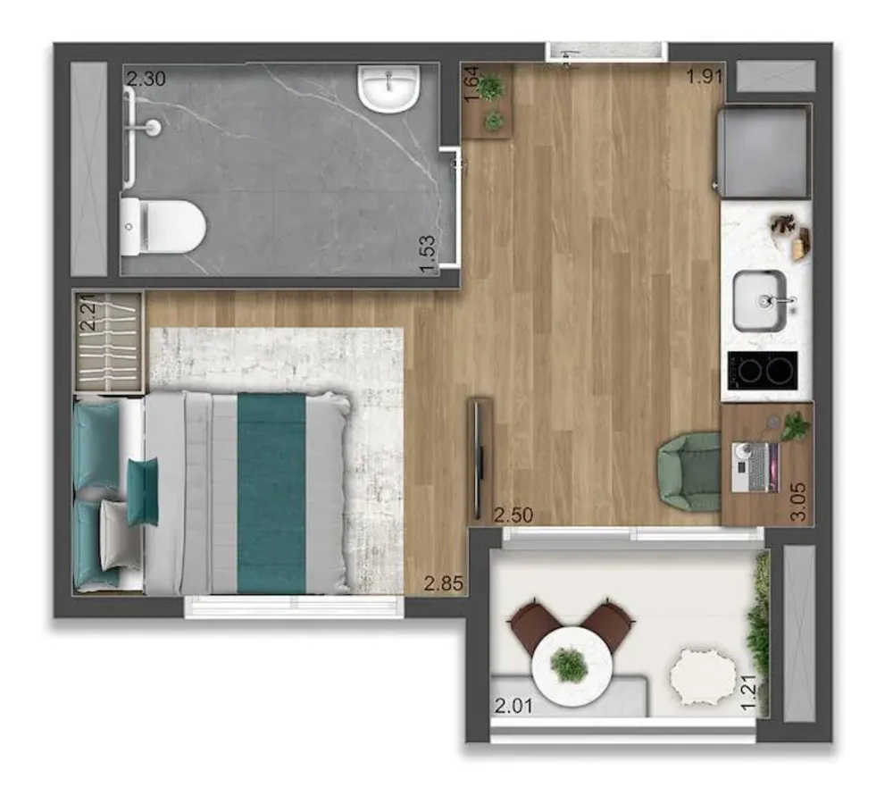 Apartamento, 3 quartos, 2469 m² - Foto 7