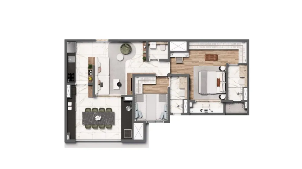 Apartamento, 4 quartos, 75123 m² - Foto 8