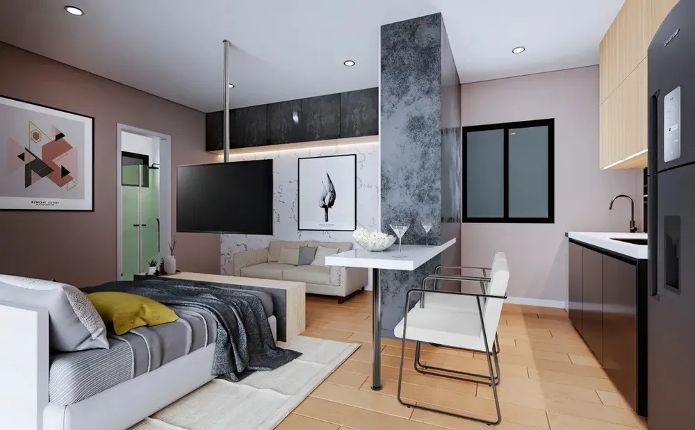 Apartamento, 2 quartos, 2342 m² - Foto 2