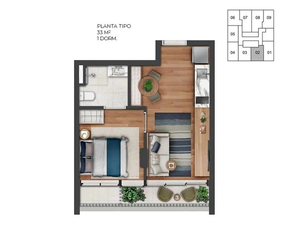 Apartamento, 3 quartos, 31237 m² - Foto 11