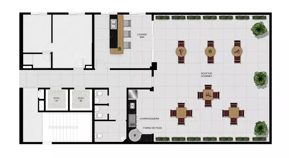 Casa, 1 quarto, 24 m² - Foto 6