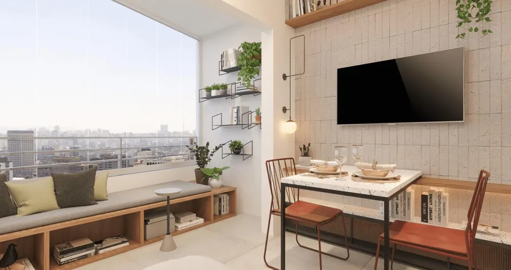 Apartamento, 1 quarto, 24 m² - Foto 2