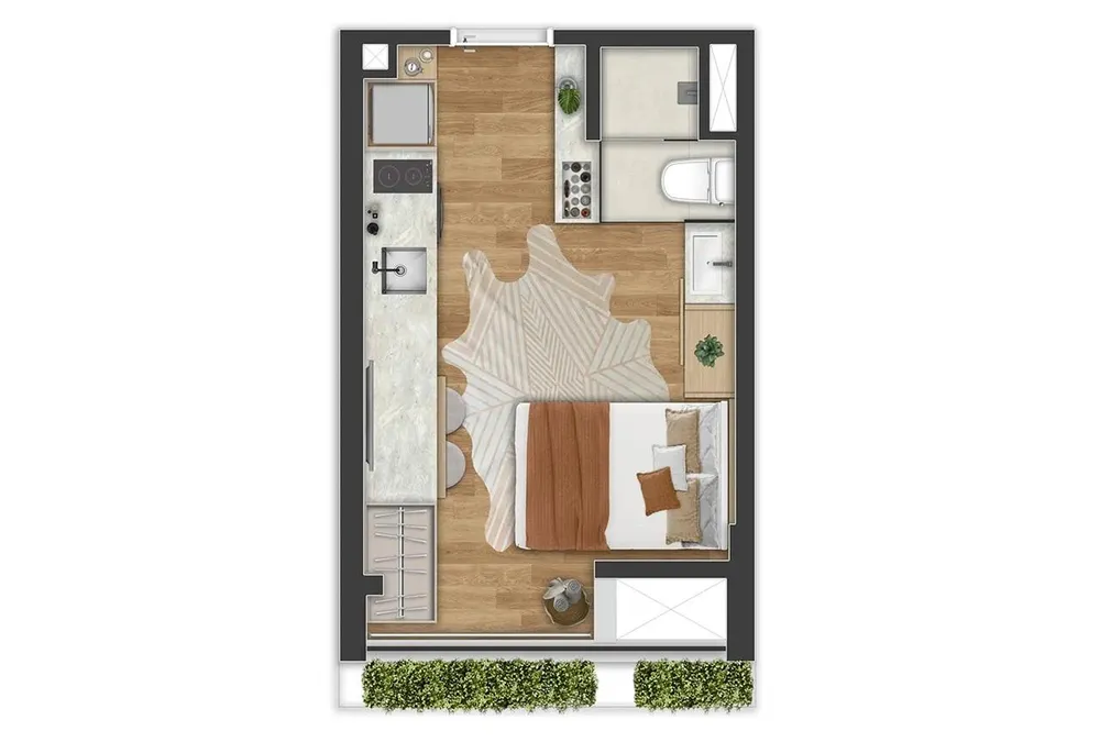 Apartamento, 1 quarto, 2028 m² - Foto 7