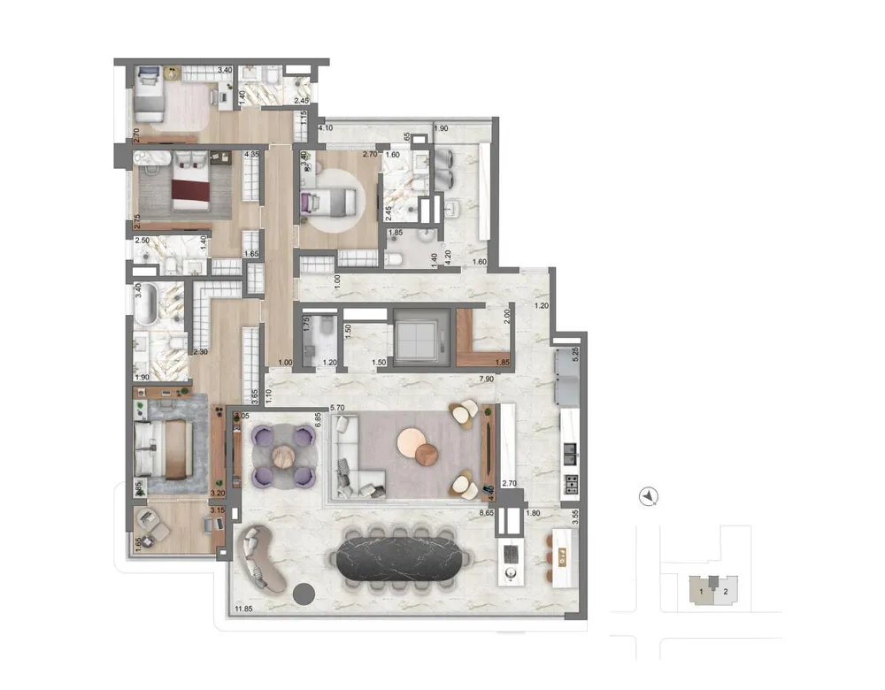 Apartamento, 4 quartos, 20251 m² - Foto 11