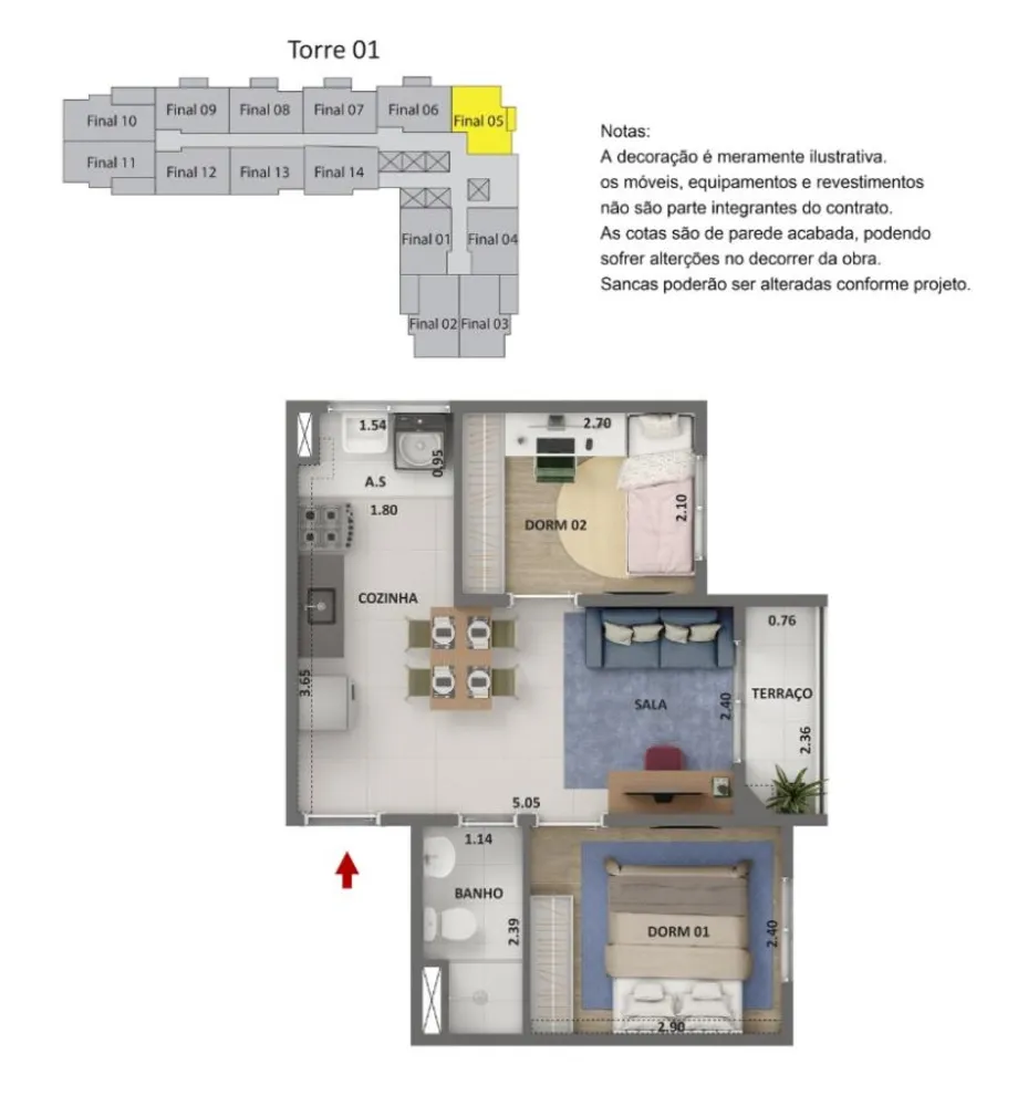 Casa, 2 quartos, 3445 m² - Foto 4