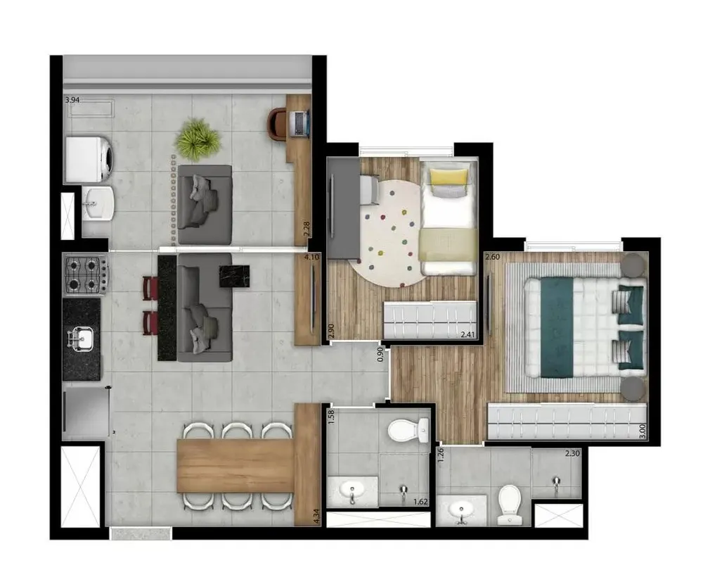 Apartamento, 3 quartos, 2469 m² - Foto 12