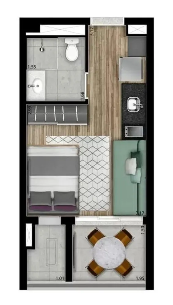 Apartamento, 3 quartos, 2469 m² - Foto 11
