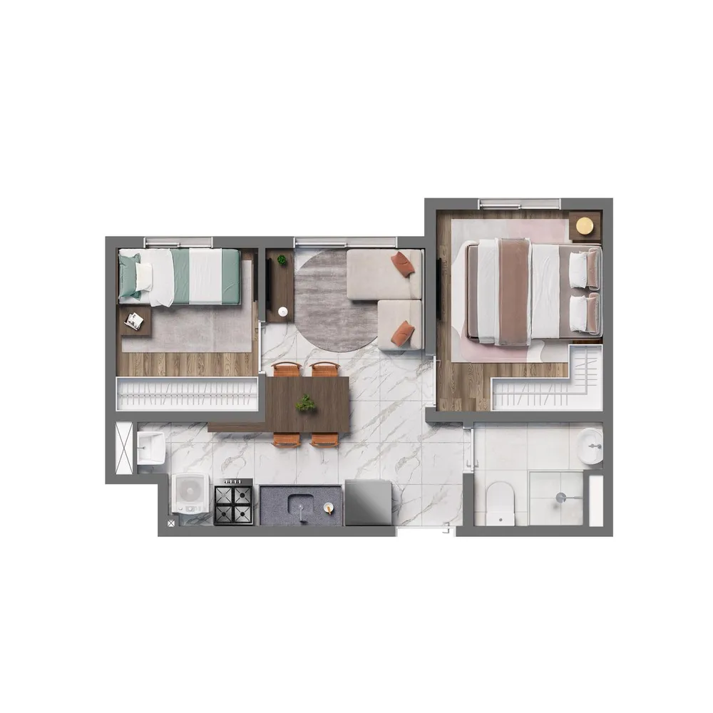 Casa, 2 quartos, 3137 m² - Foto 8