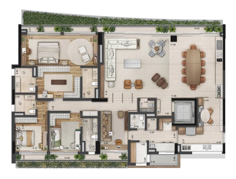 Apartamento, 4 quartos, 300546 m² - Foto 8