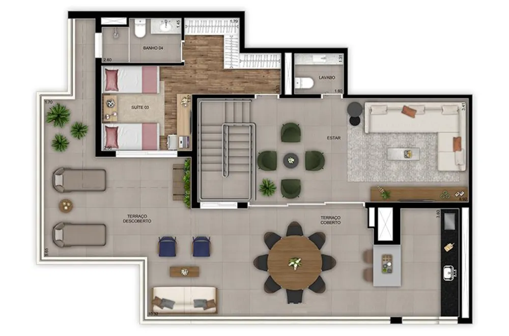 Apartamento, 3 quartos, 25128 m² - Foto 5