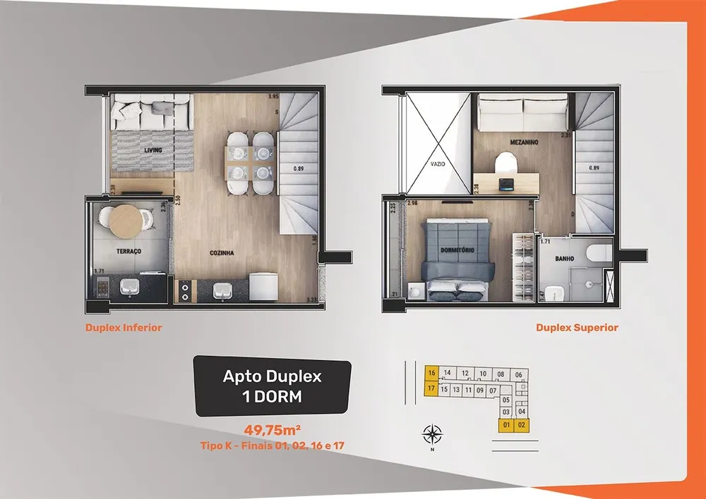 Apartamento, 2 quartos, 2749 m² - Foto 12