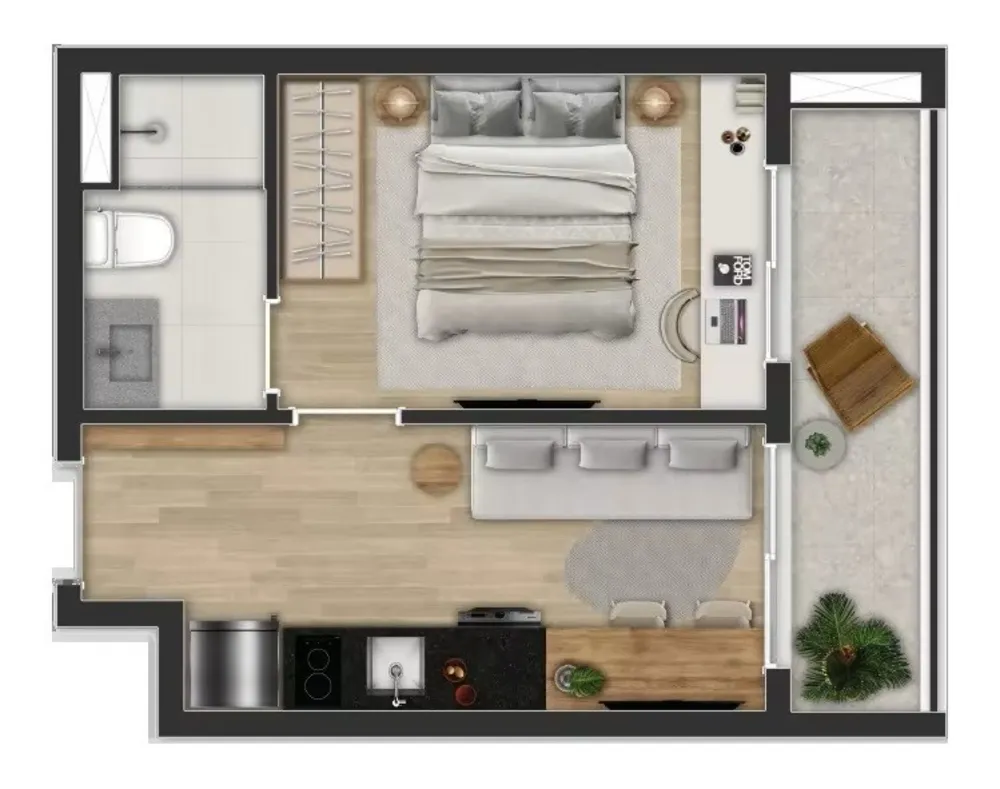 Apartamento, 2 quartos, 2239 m² - Foto 7