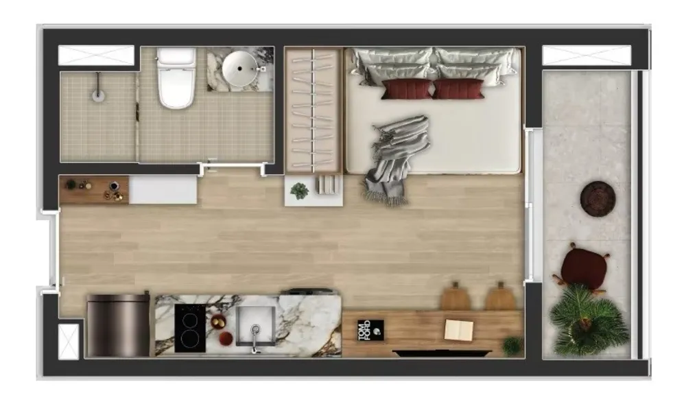 Apartamento, 2 quartos, 2239 m² - Foto 6