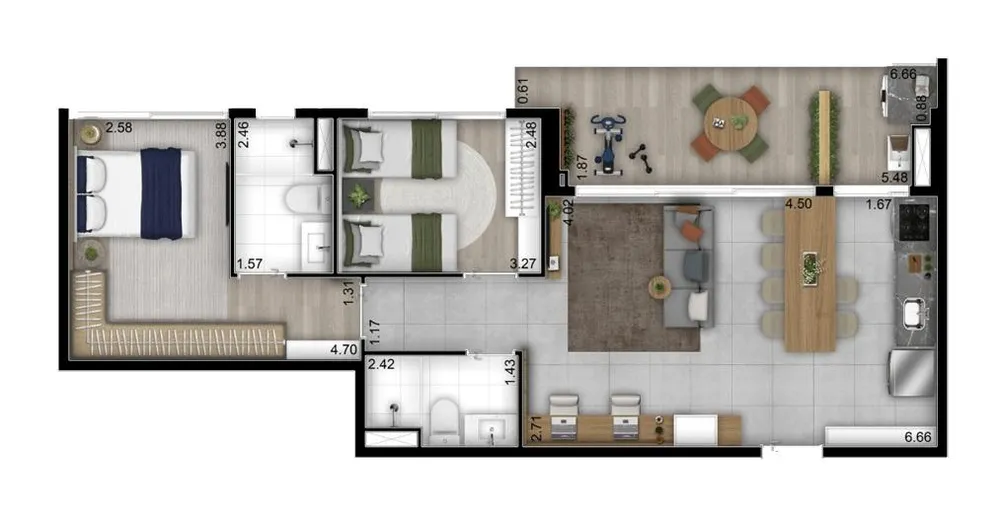 Apartamento, 3 quartos, 35123 m² - Foto 12