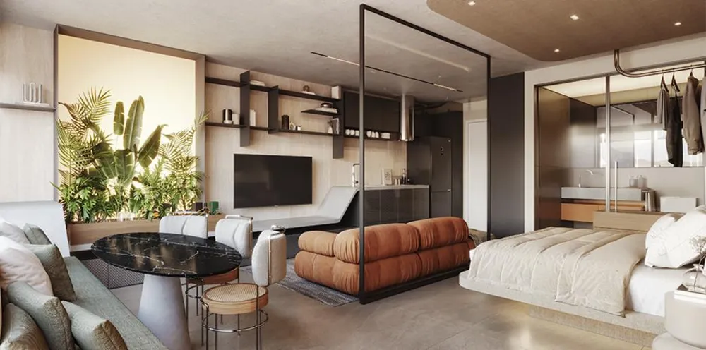 Apartamento, 2 quartos, 2443 m² - Foto 2
