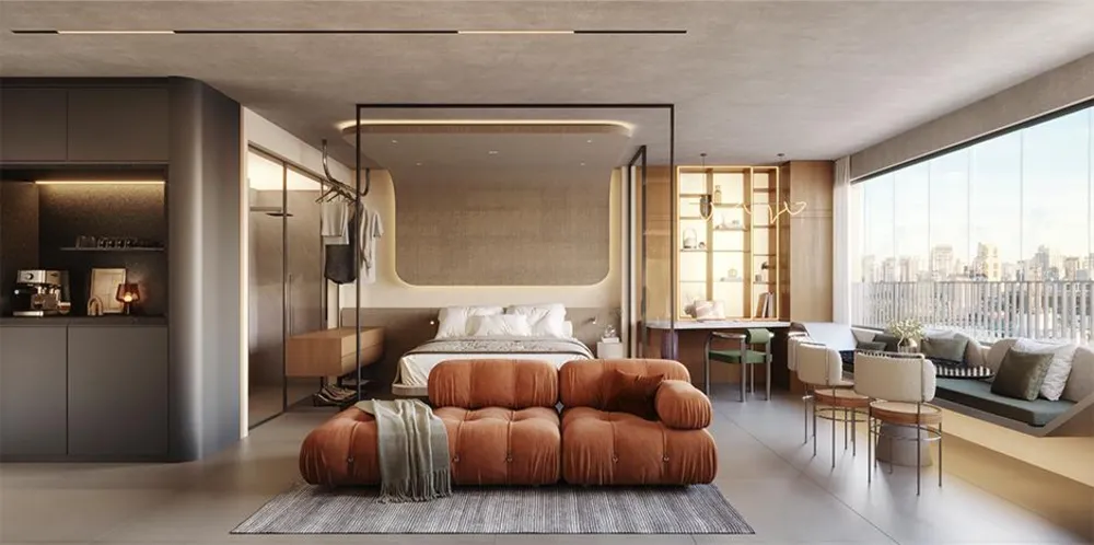 Apartamento, 2 quartos, 2443 m² - Foto 1