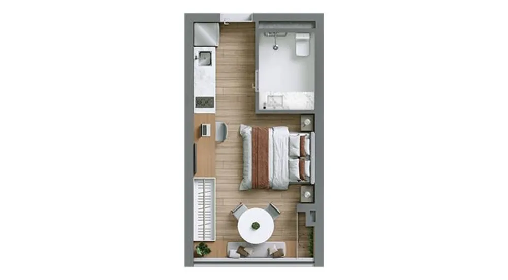 Apartamento, 2 quartos, 2443 m² - Foto 5