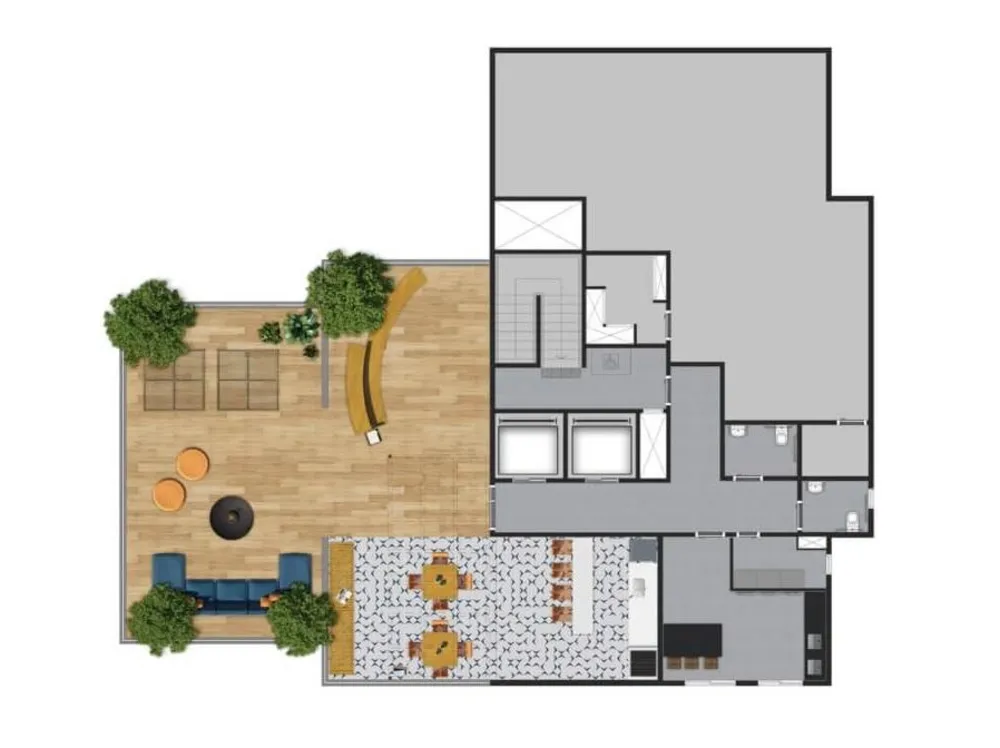 Apartamento, 1 quarto, 2433 m² - Foto 8