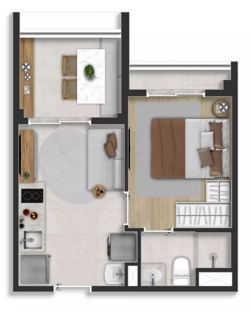 Apartamento, 2 quartos, 2651 m² - Foto 7