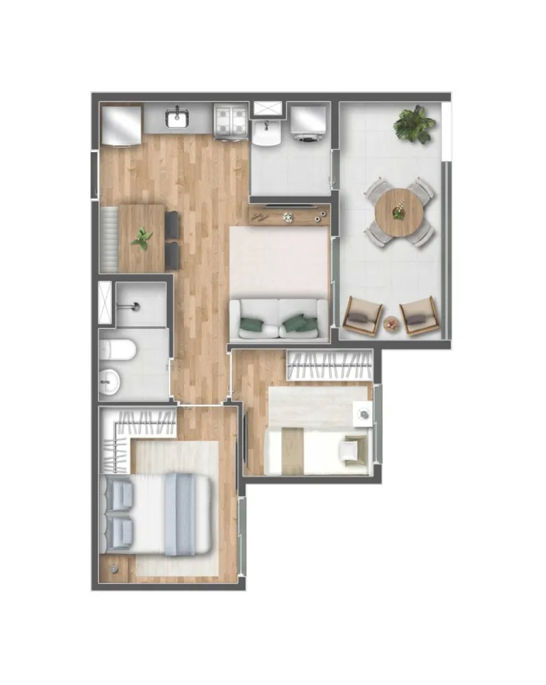 Casa, 2 quartos, 2644 m² - Foto 12