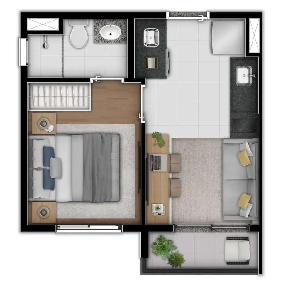 Apartamento, 2 quartos, 2636 m² - Foto 20