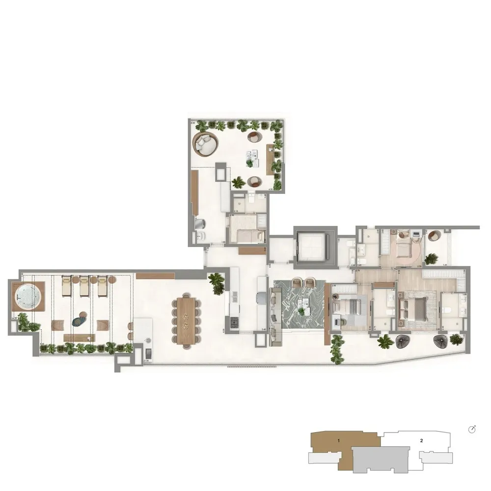 Apartamento, 3 quartos, 76155 m² - Foto 12