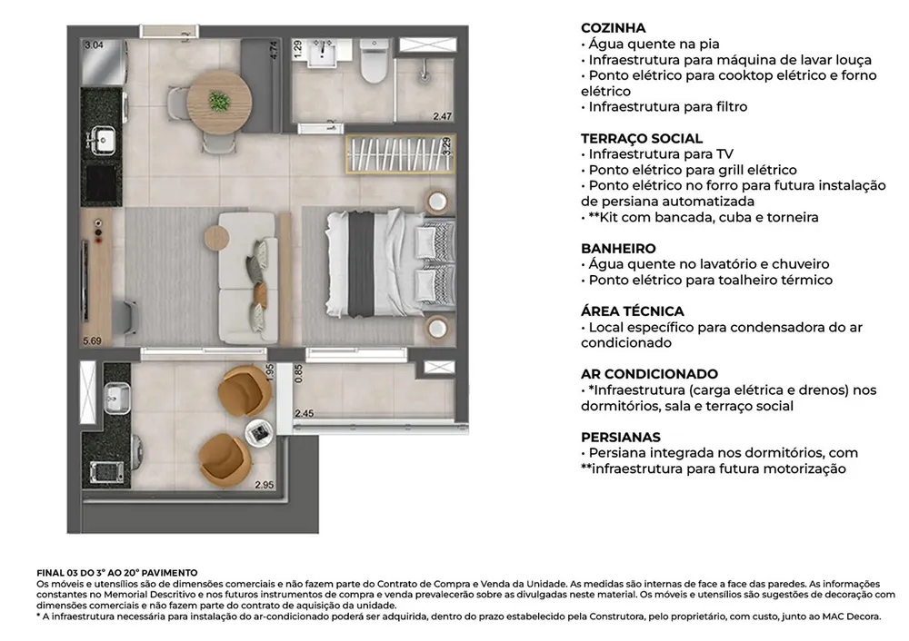 Apartamento, 3 quartos, 40198 m² - Foto 6