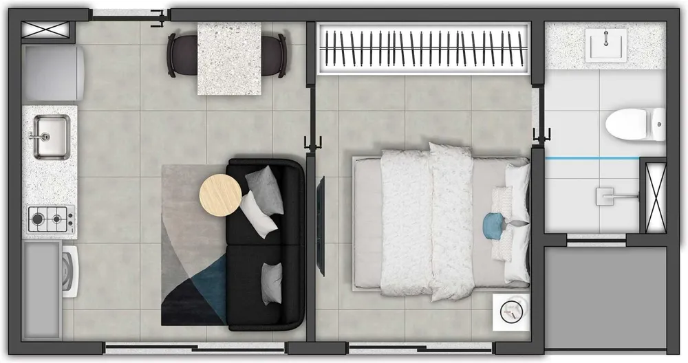 Apartamento, 2 quartos, 2234 m² - Foto 7