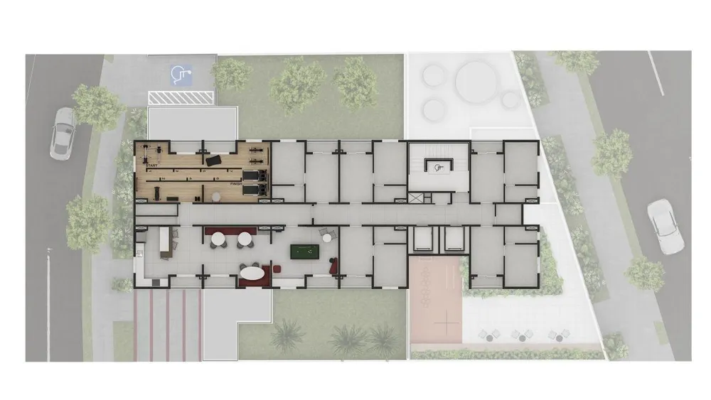 Casa, 1 quarto, 24 m² - Foto 8