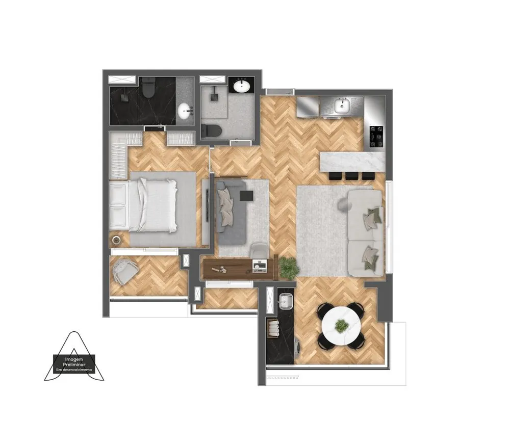Apartamento, 3 quartos, 4093 m² - Foto 3