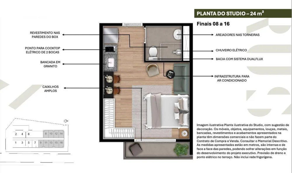 Apartamento, 2 quartos, 2457 m² - Foto 6